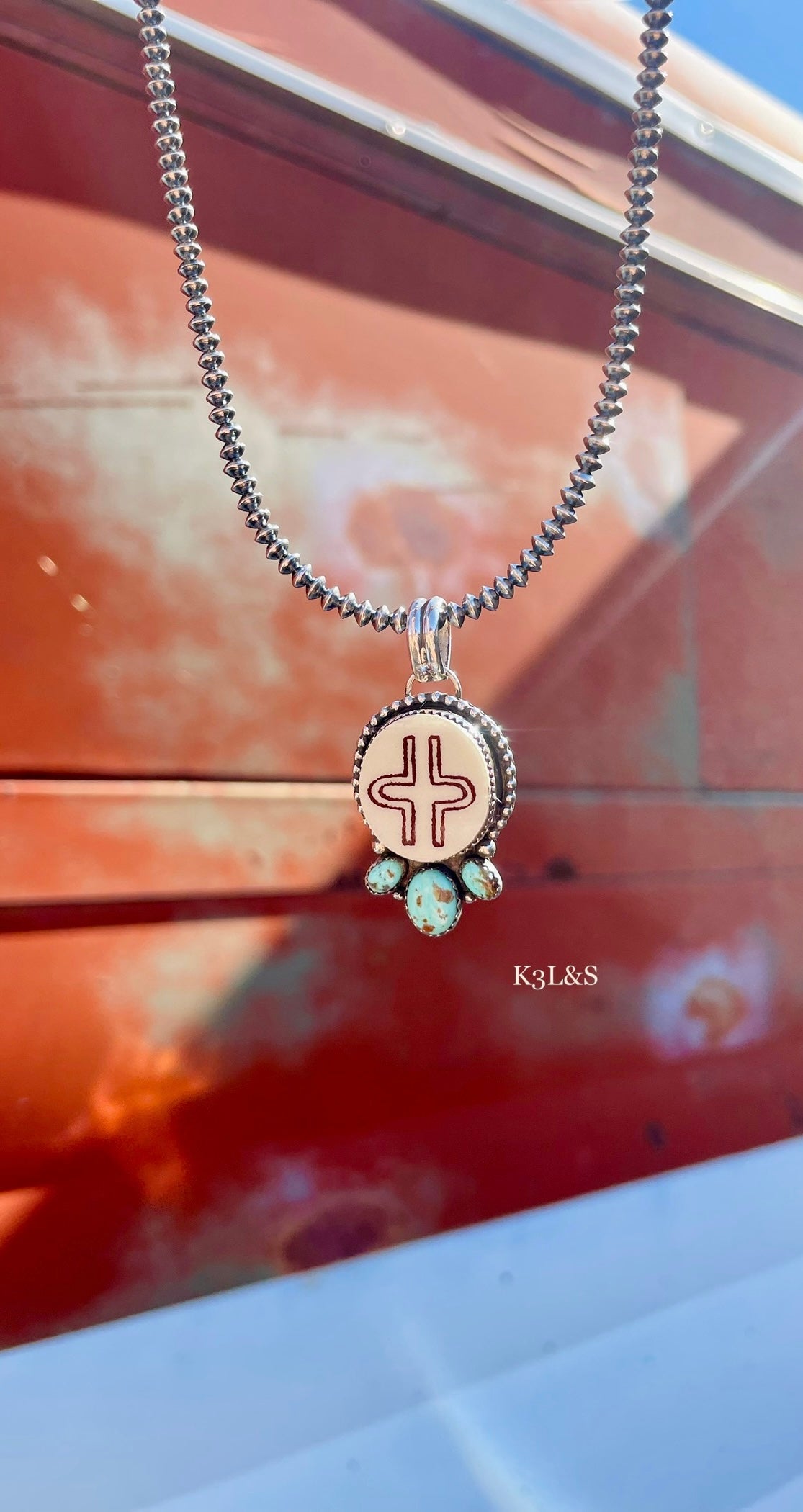 High Port Turquoise Pendant image 0