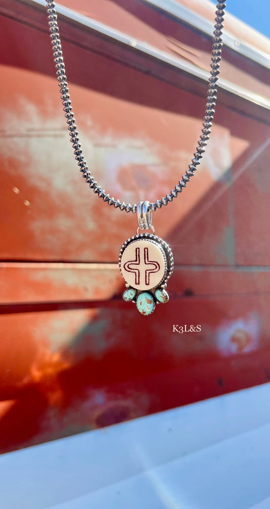 High Port Turquoise Pendant image 0