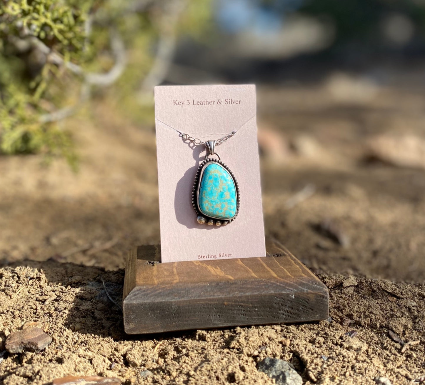 Eureka Springs Turquoise Pendant image 0
