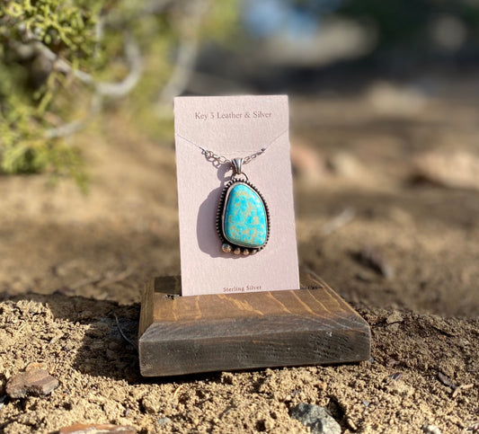 Eureka Springs Turquoise Pendant image 0