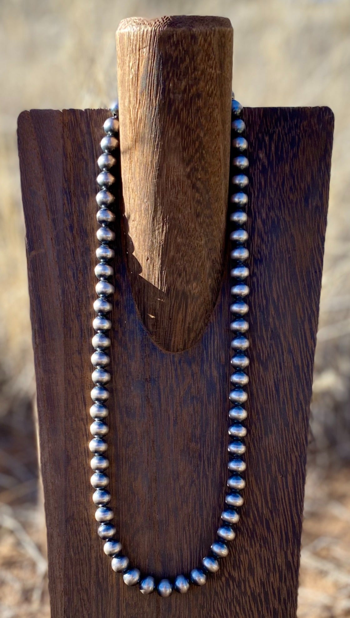 8mm Sterling Silver Pearls image 1