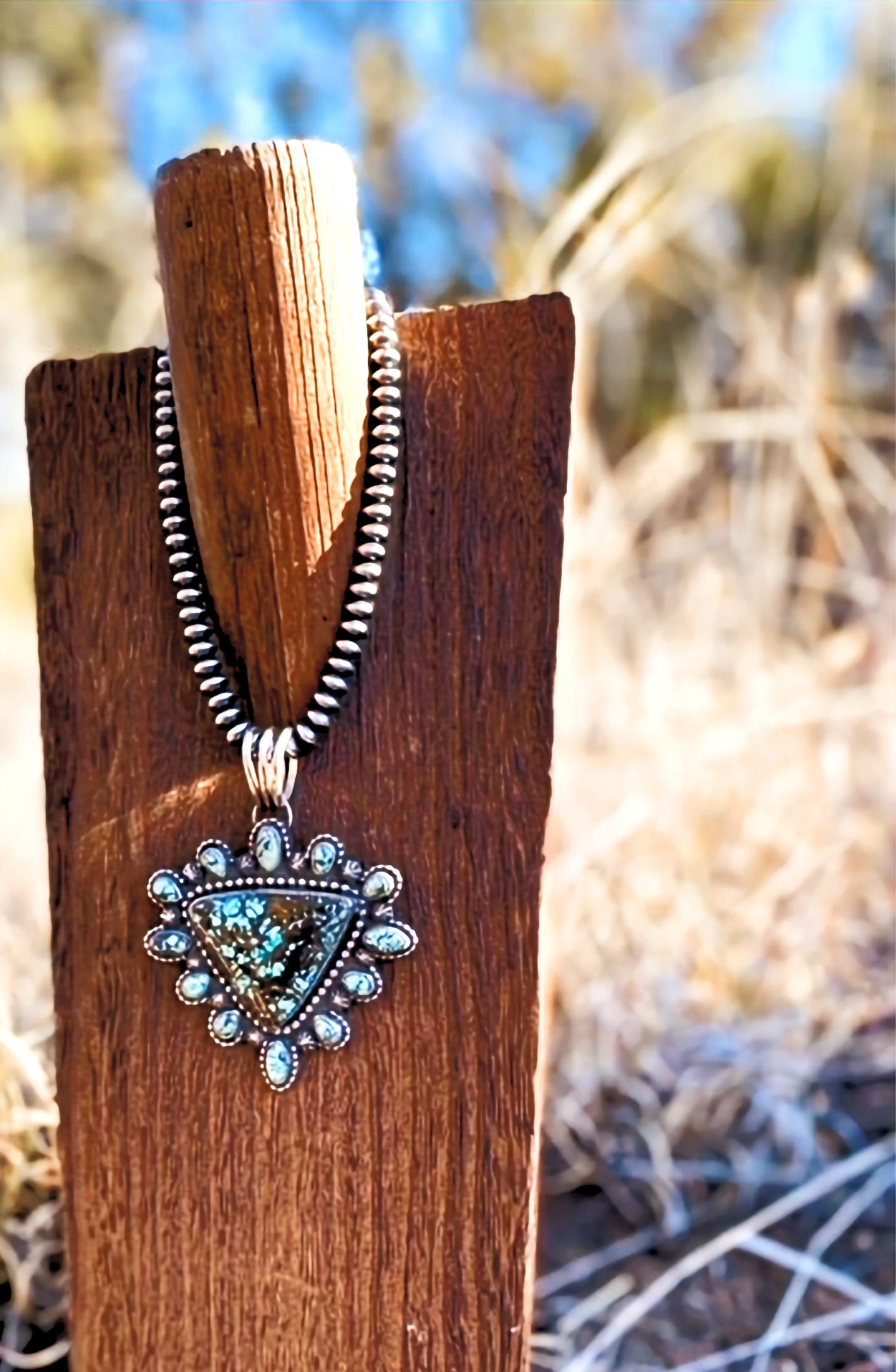 Carico Lake Turquoise Pendant image 0