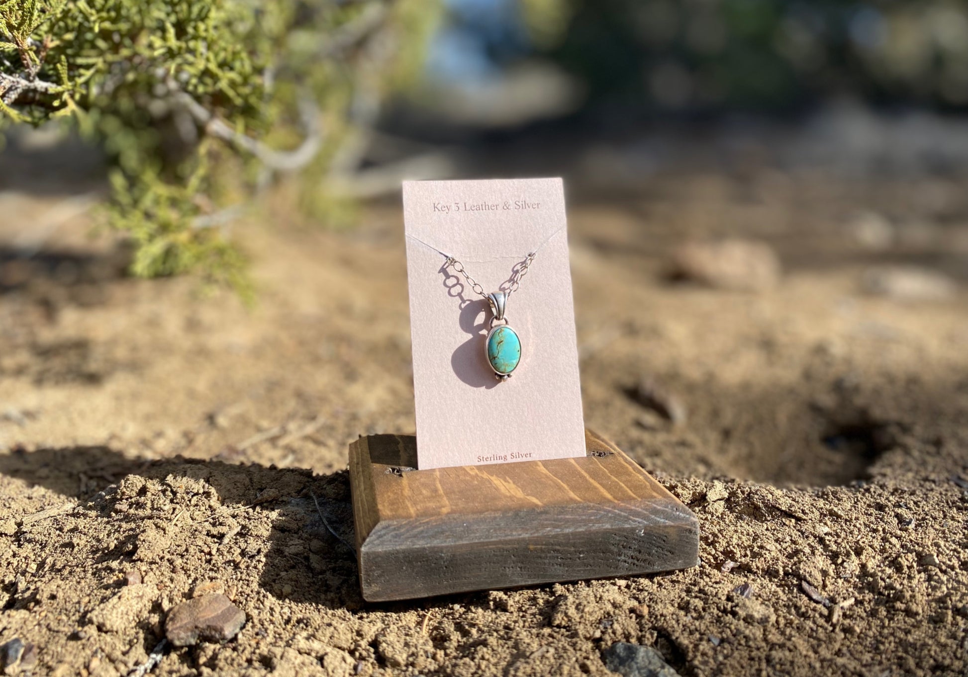 #8 Turquoise Pendant image 1