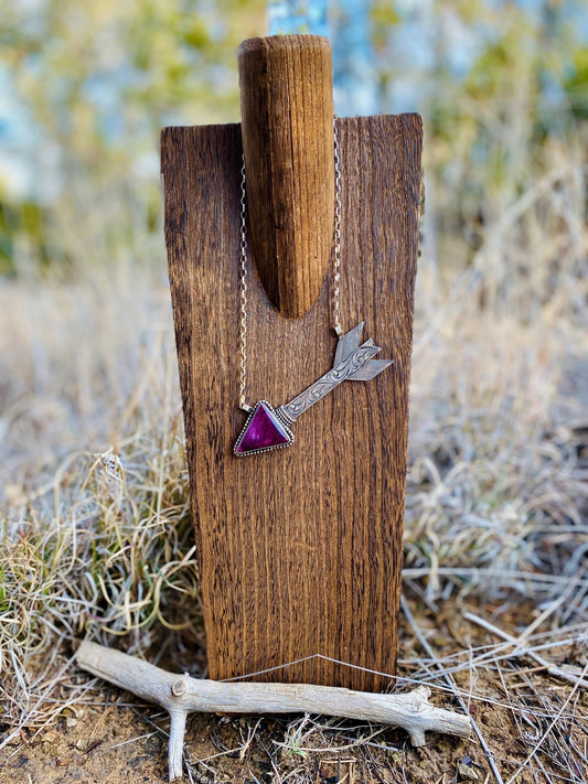 Engraved Arrow Necklaces image 0