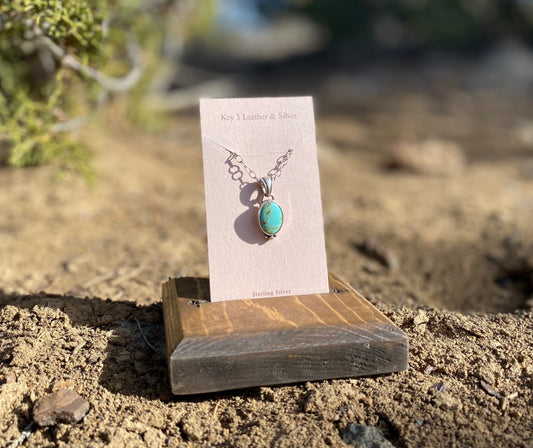 #8 Turquoise Pendant image 0