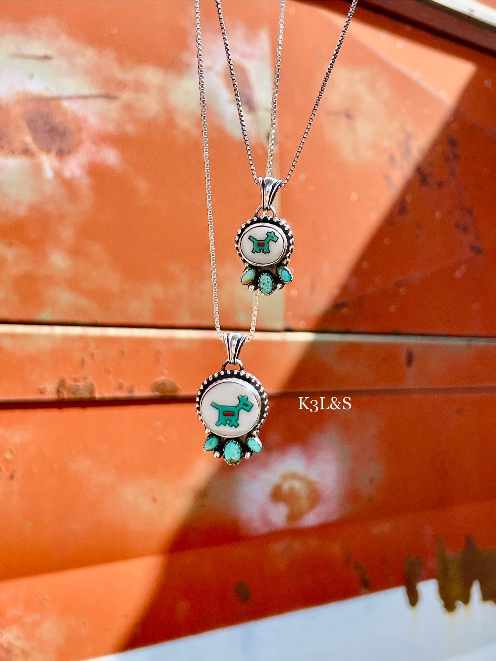 Mommie & Me Cutie Horse Pendants image 0