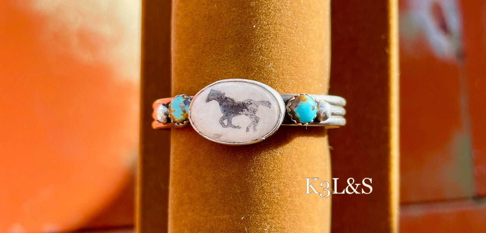 Running Horse Baby Bracelet image 1