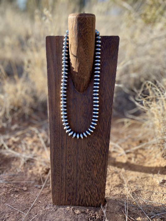 12mm Saucer Pearl Necklace image 0