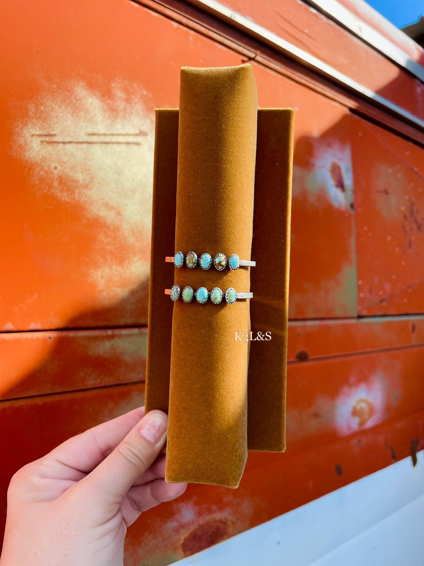 Turquoise Light  Baby Bracelets image 0