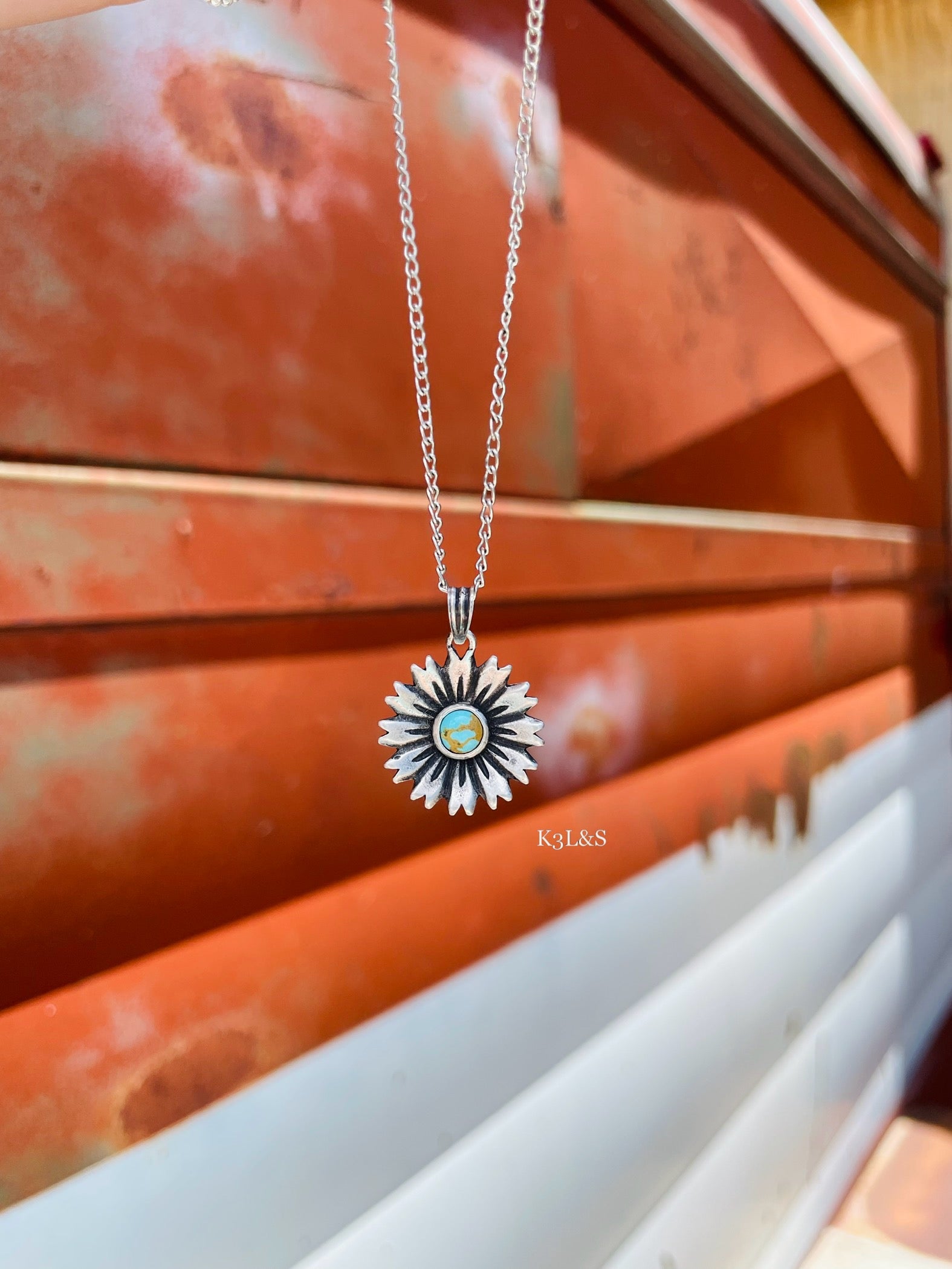 Molly Sunflower Pendant image 0