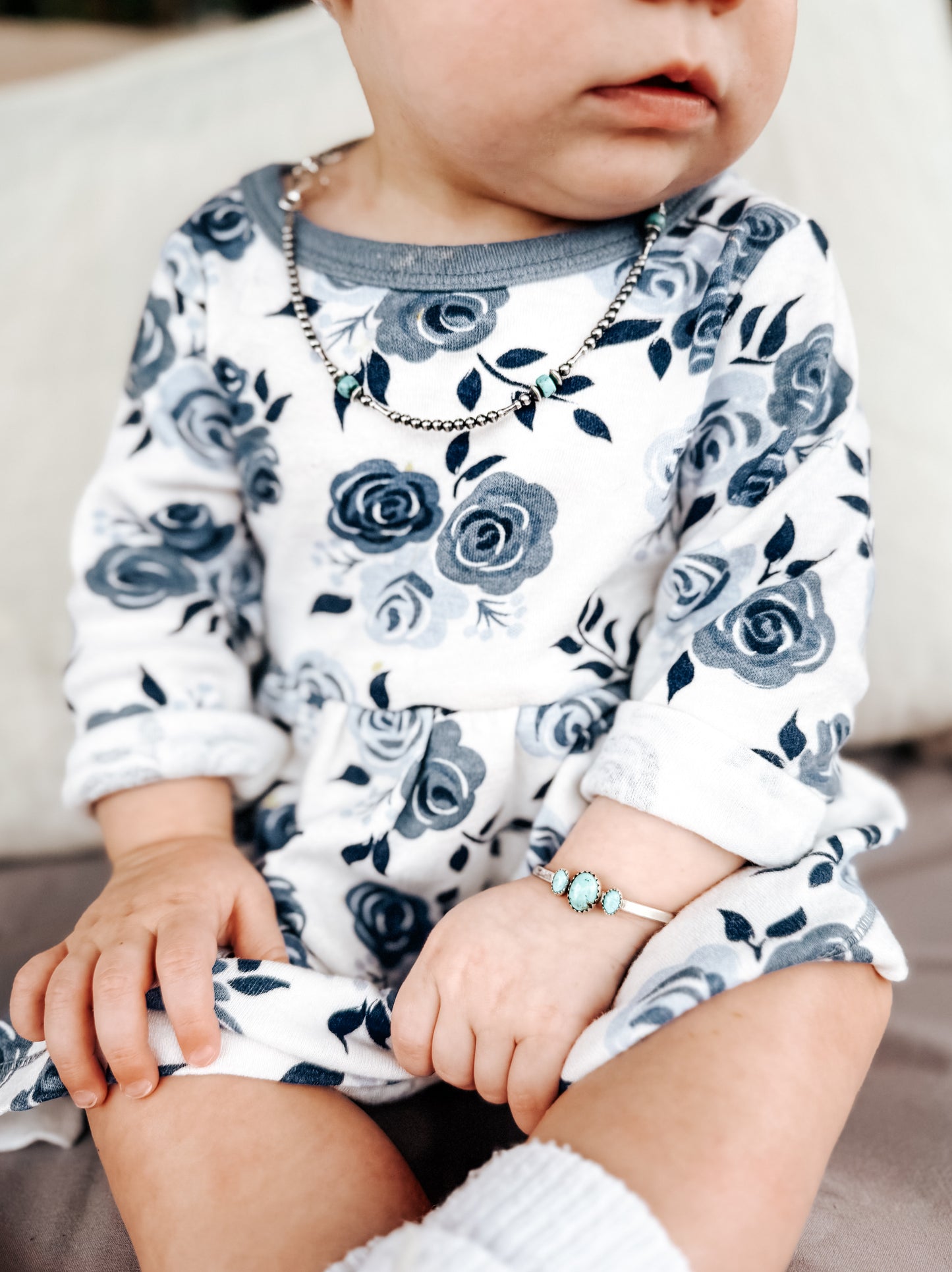 Turquoise & Pearl Necklace
