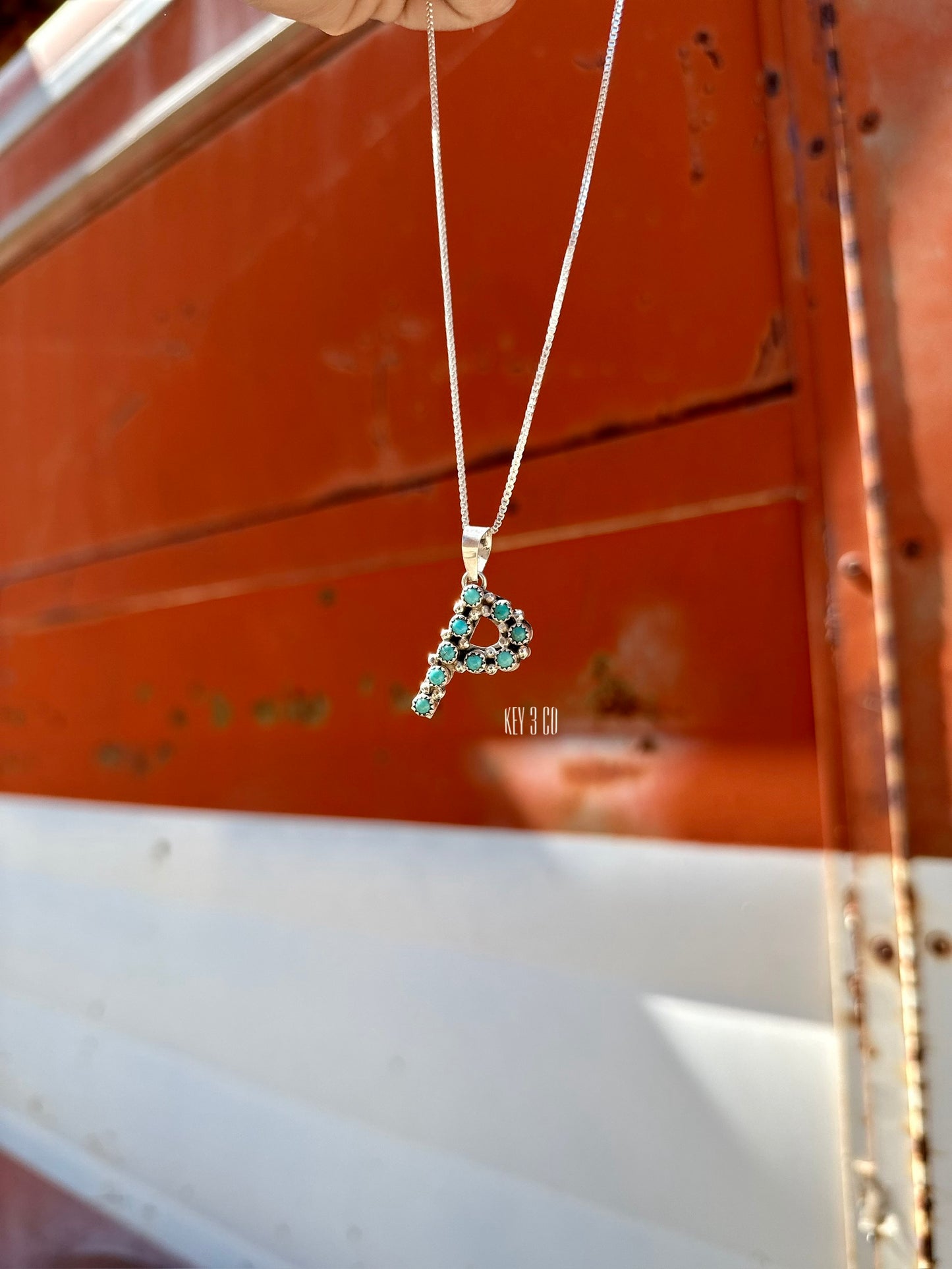 Turquoise Letters