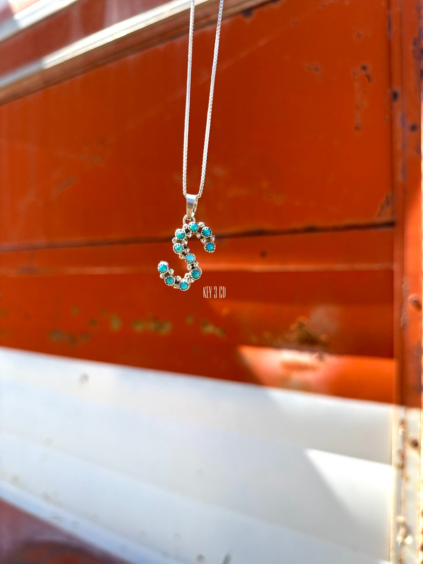 Turquoise Letters