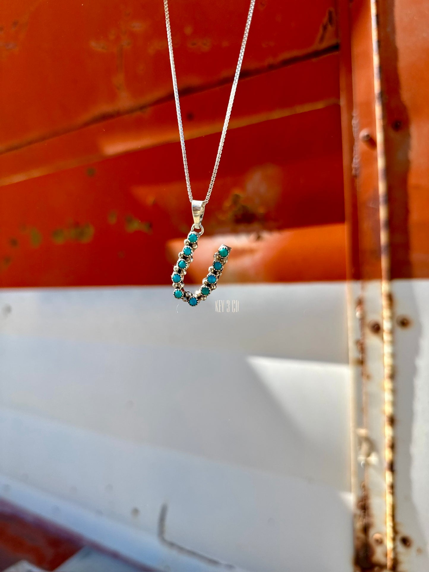 Turquoise Letters