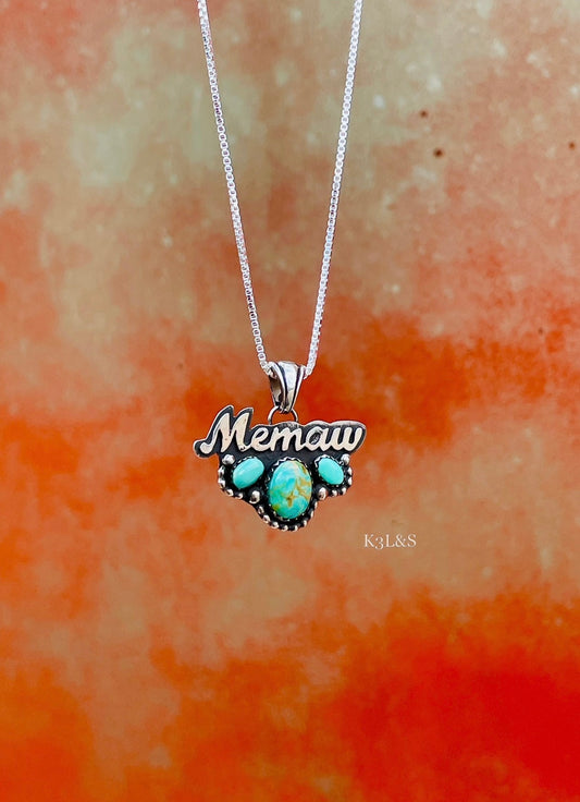 Pre-Order "Memaw" Pendant