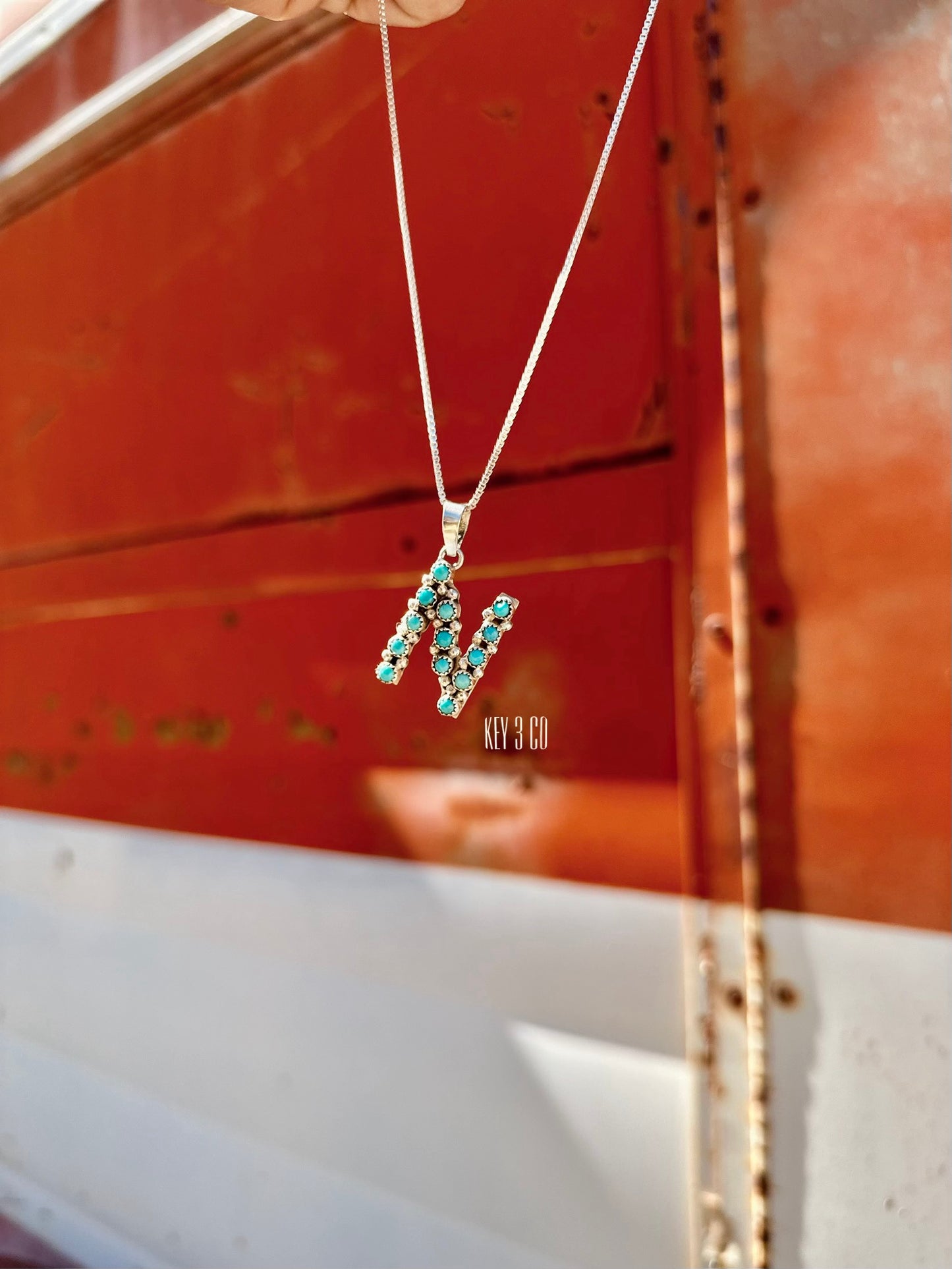 Turquoise Letters