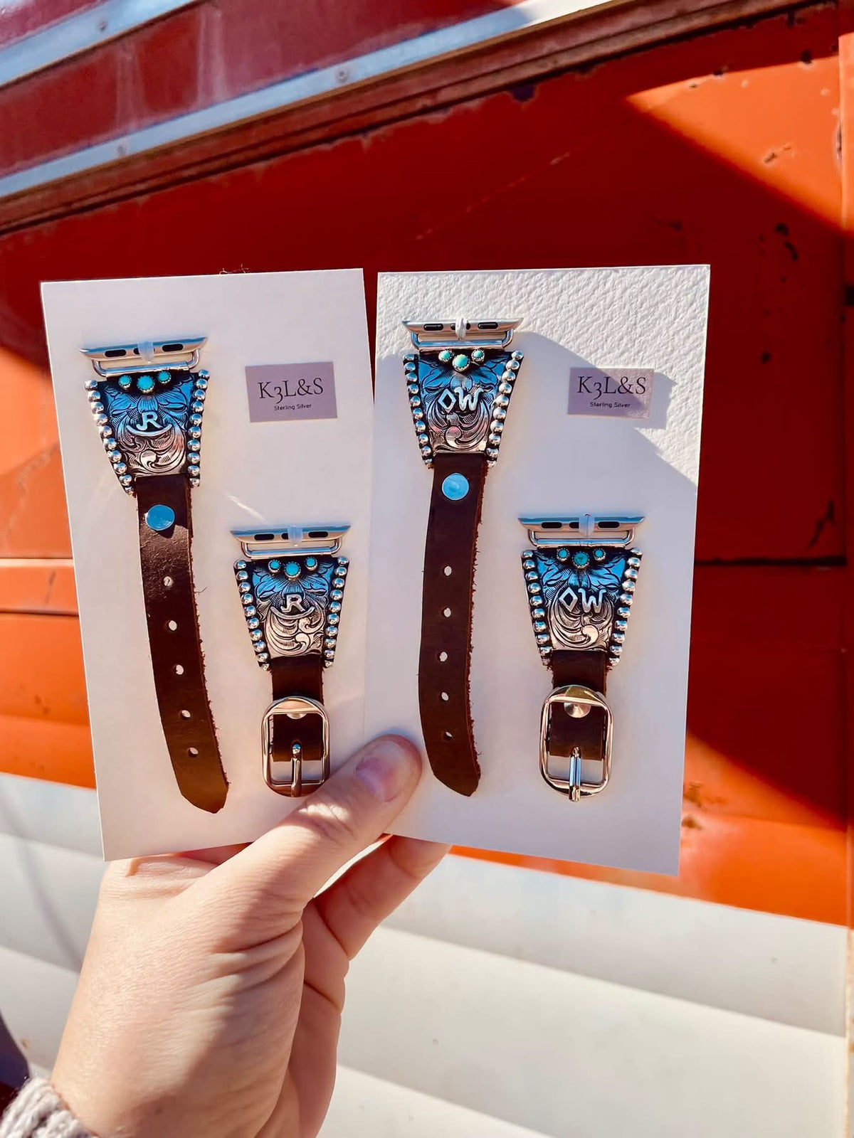 Custom Brand Watch Turquoise Tip Order