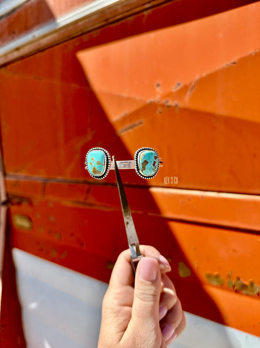 Kingman Two Punchy Cuff #3 (2 stone)