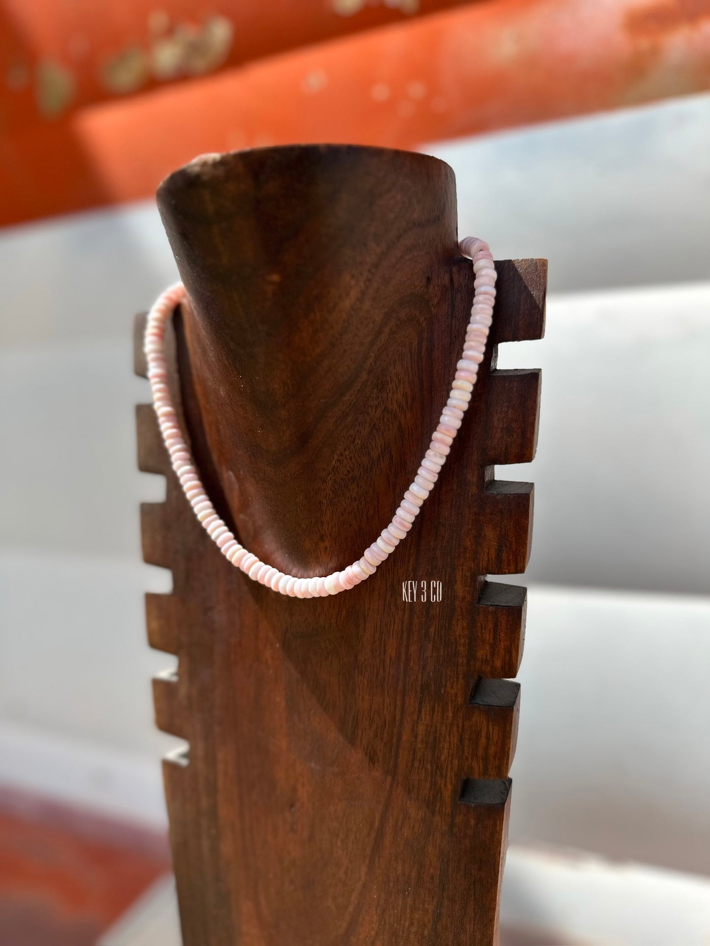 Pink Conch Necklace
