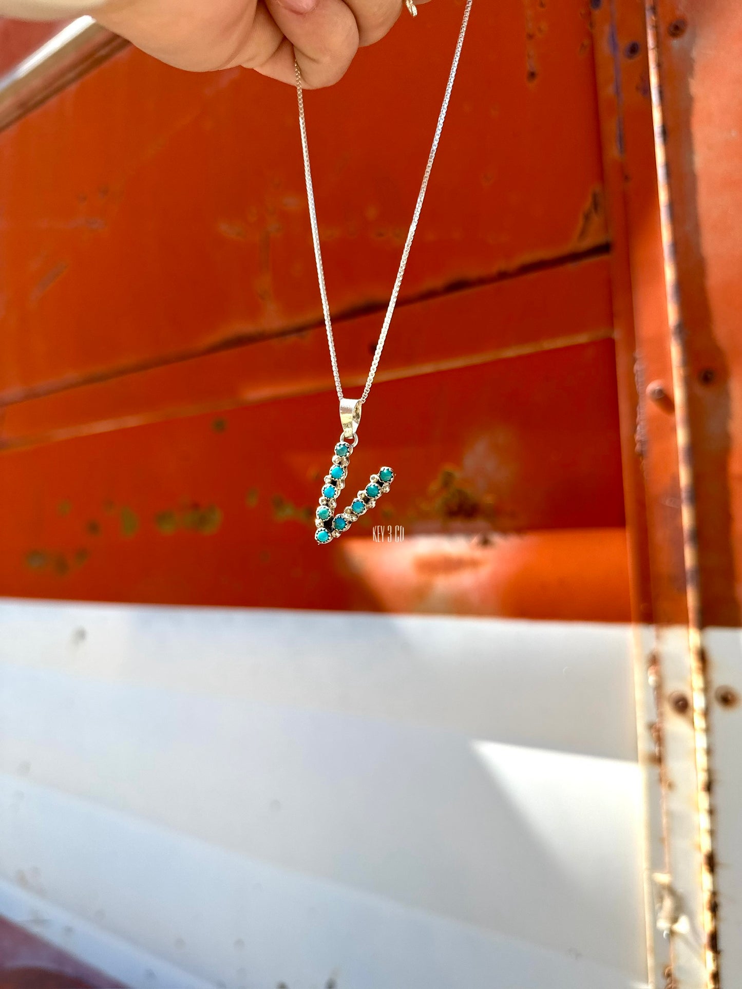Turquoise Letters