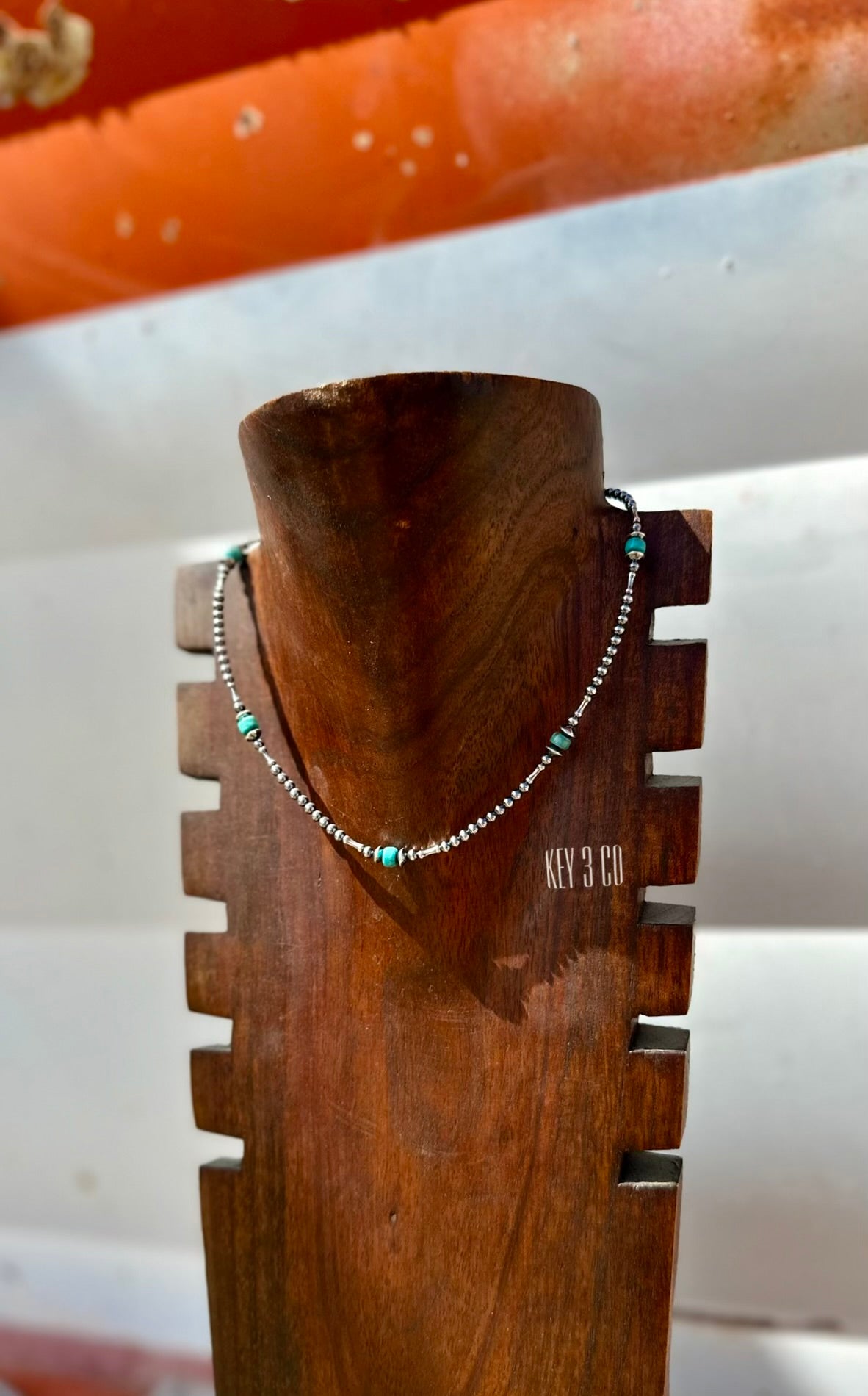 Turquoise & Pearl Necklace