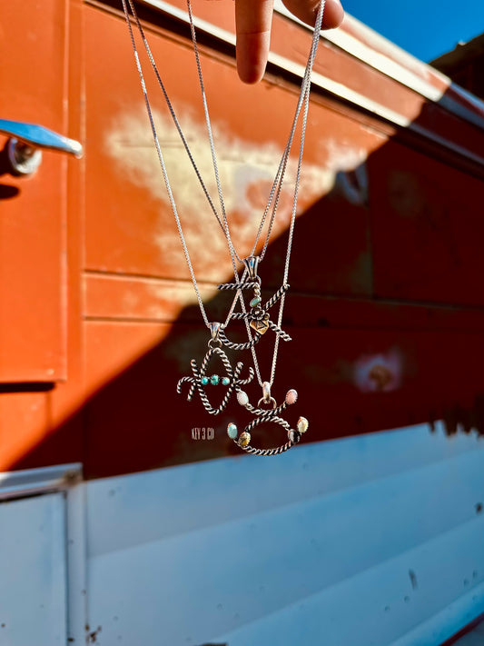 Pre-Order Twisted Brand/Initial Pendant