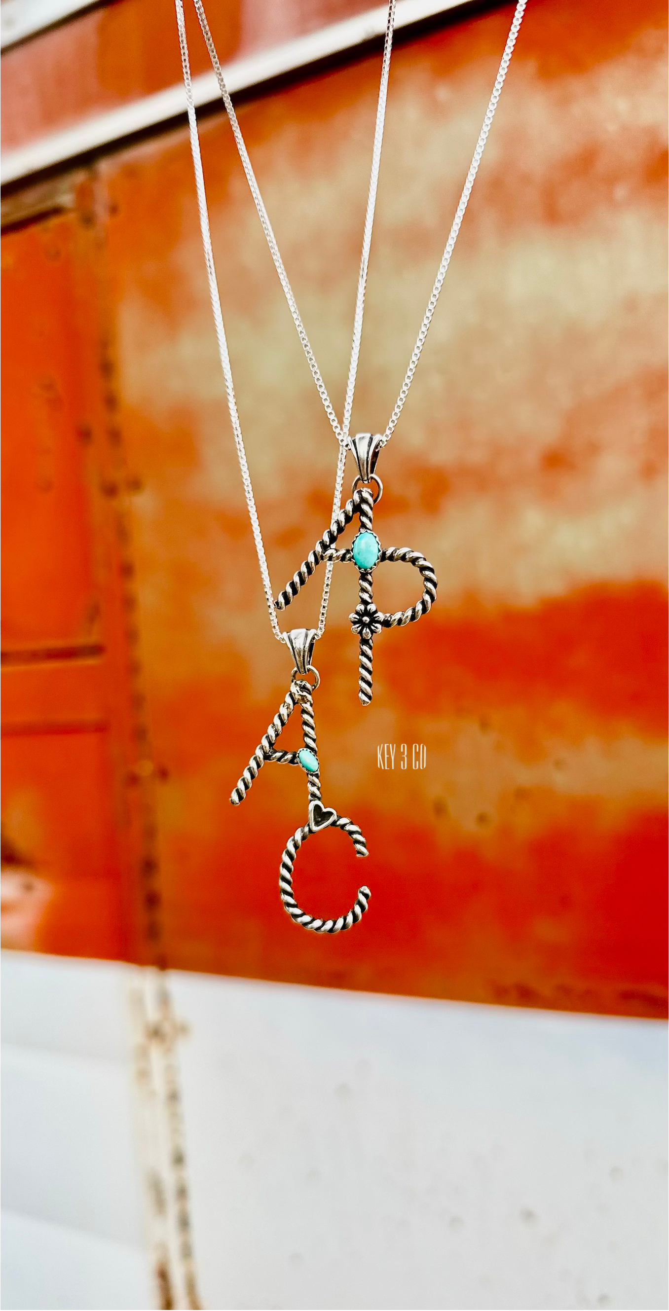 Pre-Order Twisted Brand/Initial Pendant