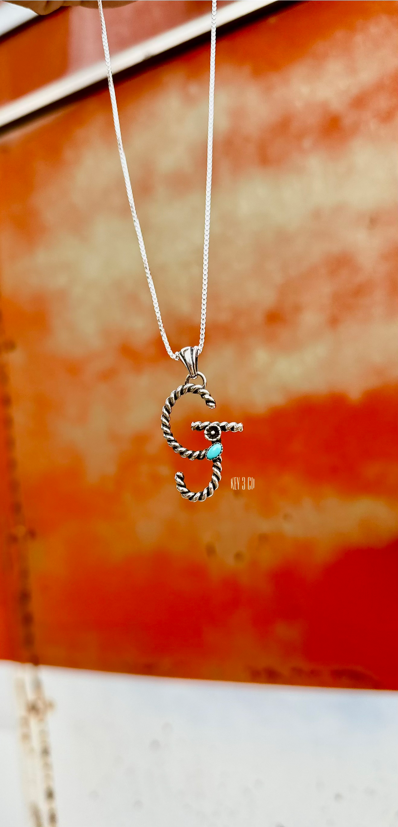 Pre-Order Twisted Brand/Initial Pendant