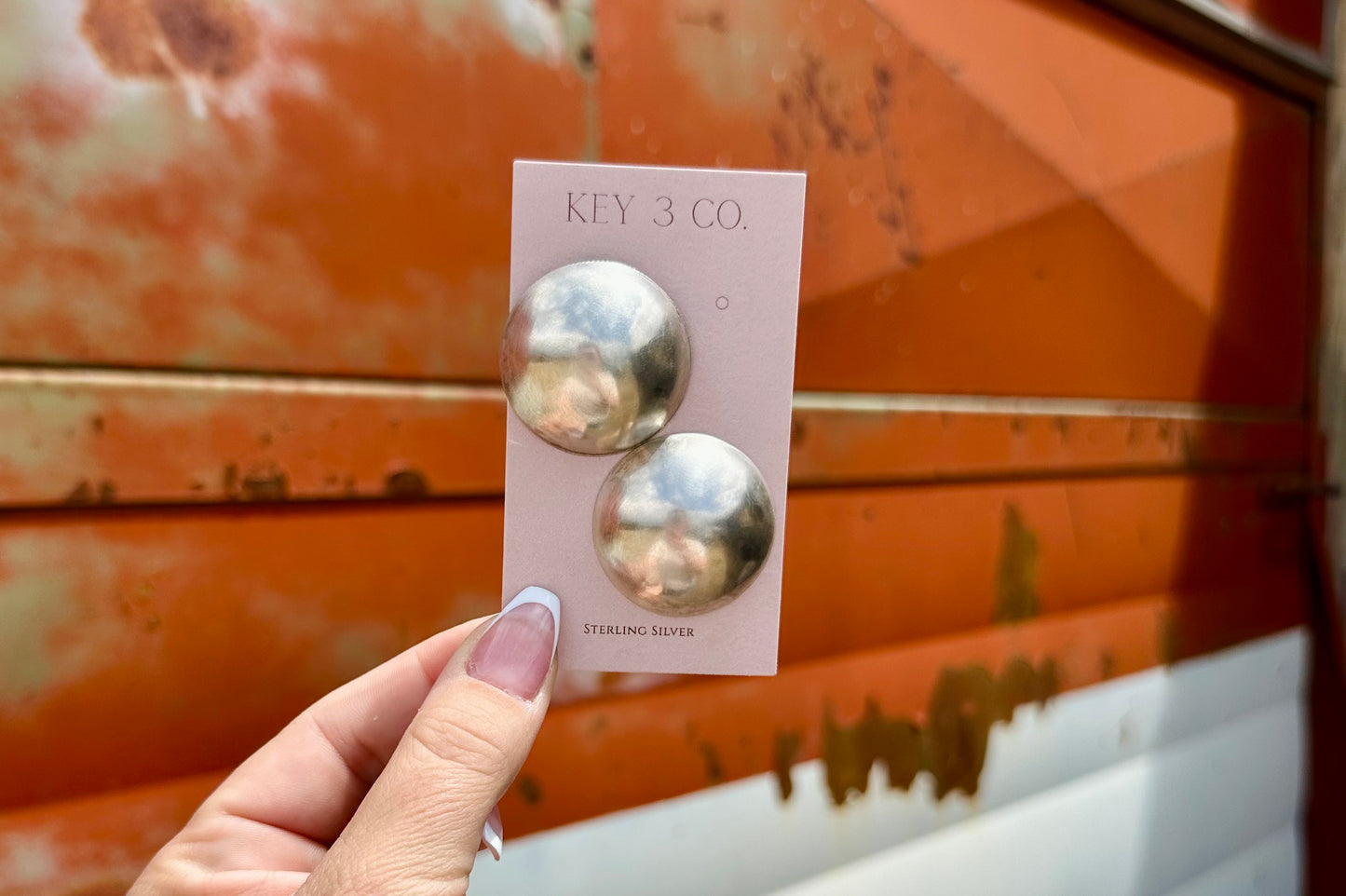 Sterling in Style Dome Studs