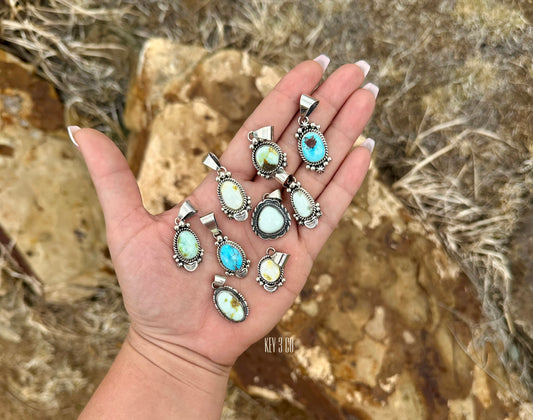 Palomino Pendants (Chain not included)