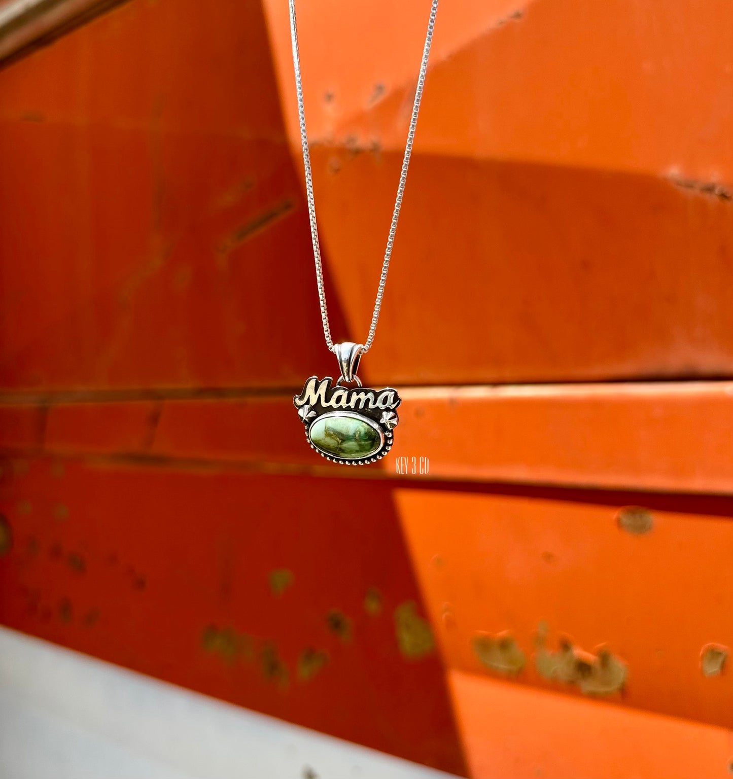 Sonoran Mountain/Green Turquoise Mama (Pendant Only)