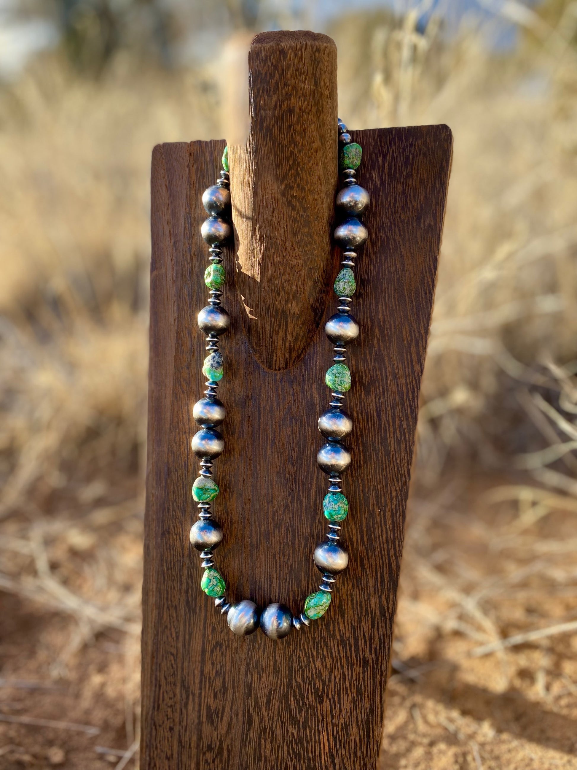 Sonoran Gold & Pearl Necklace image 1