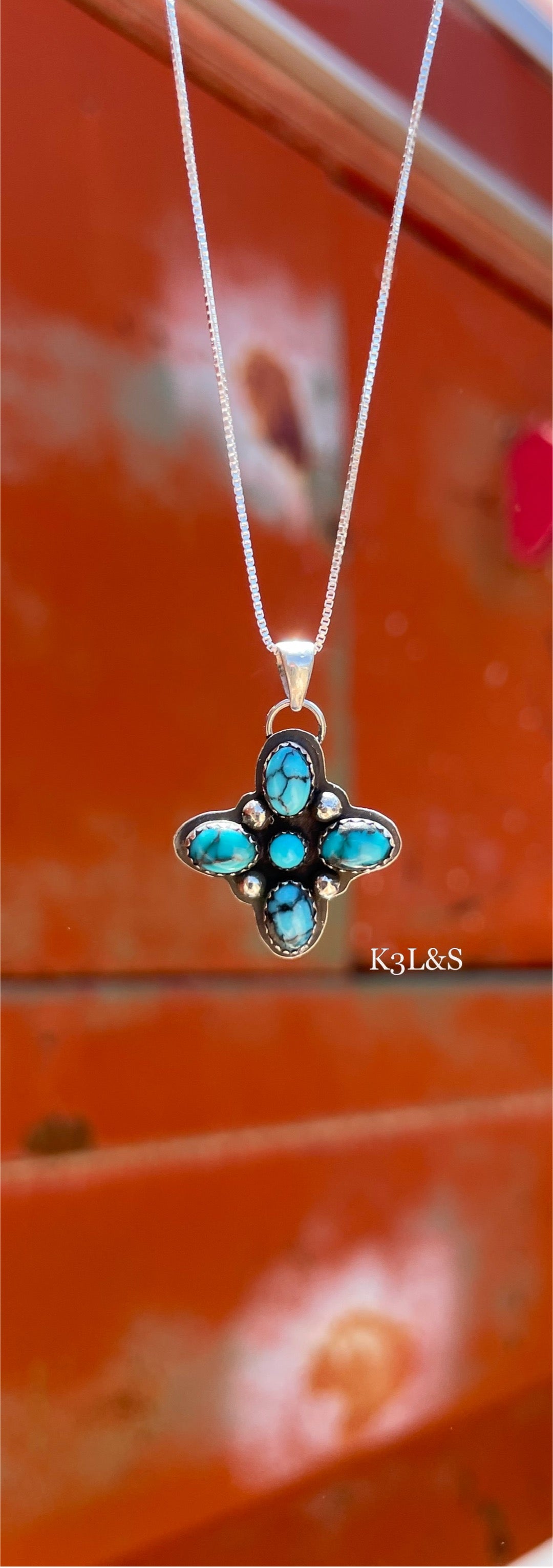 Starlight Turquoise Pendants image 9