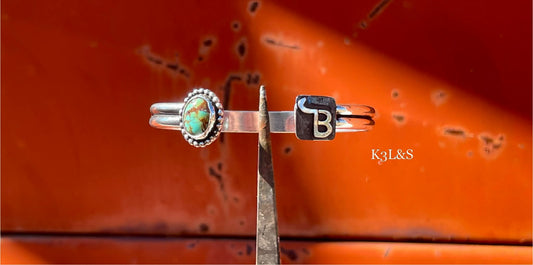 Pre-Order Original (one stone) Punchy Cuff