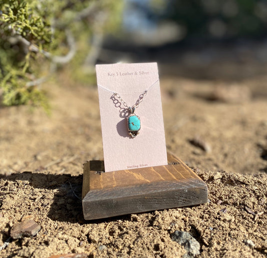 #8 Turquoise Pendant image 0