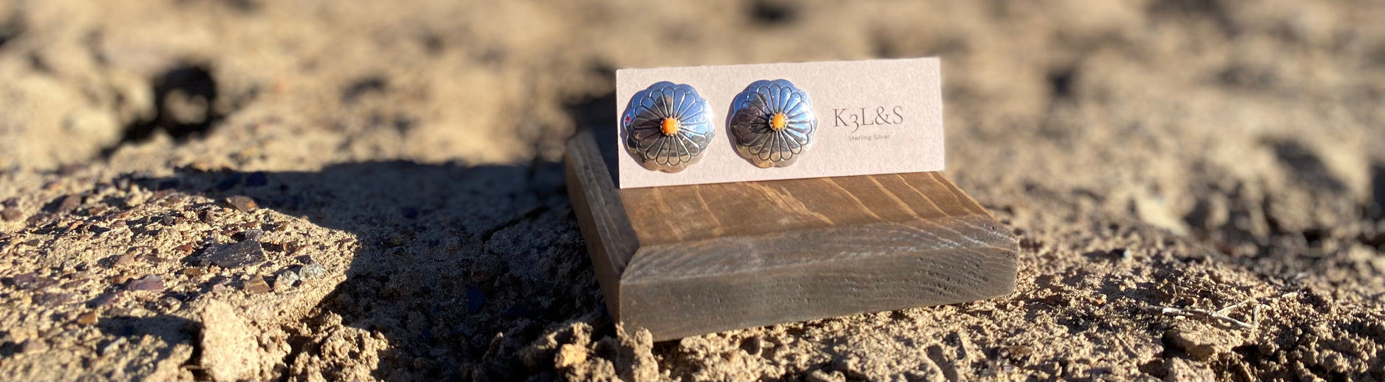 Silver Concho Studs image 1