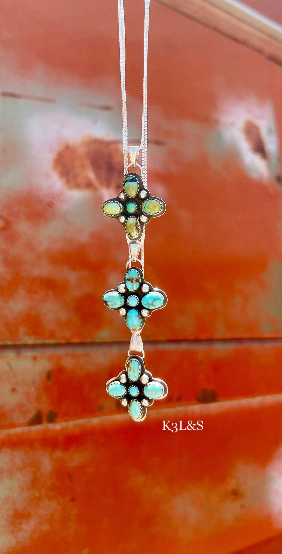 Starlight Turquoise Pendants image 0