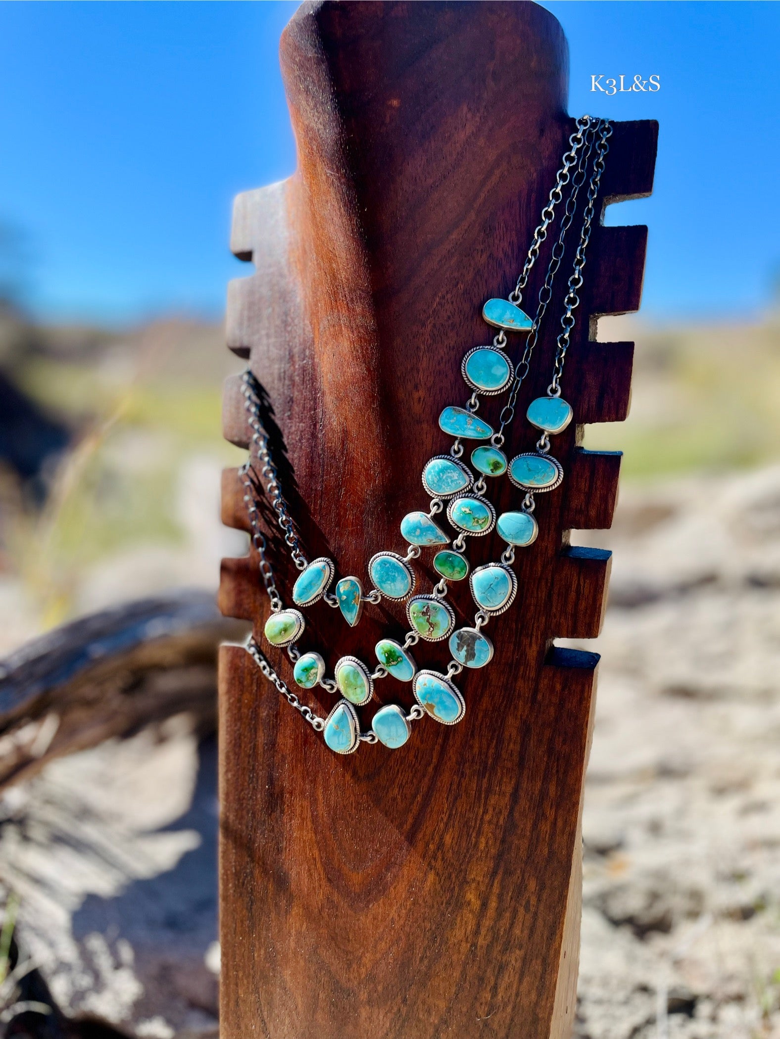 Rope The Moon Multi-Stone Necklace image 1