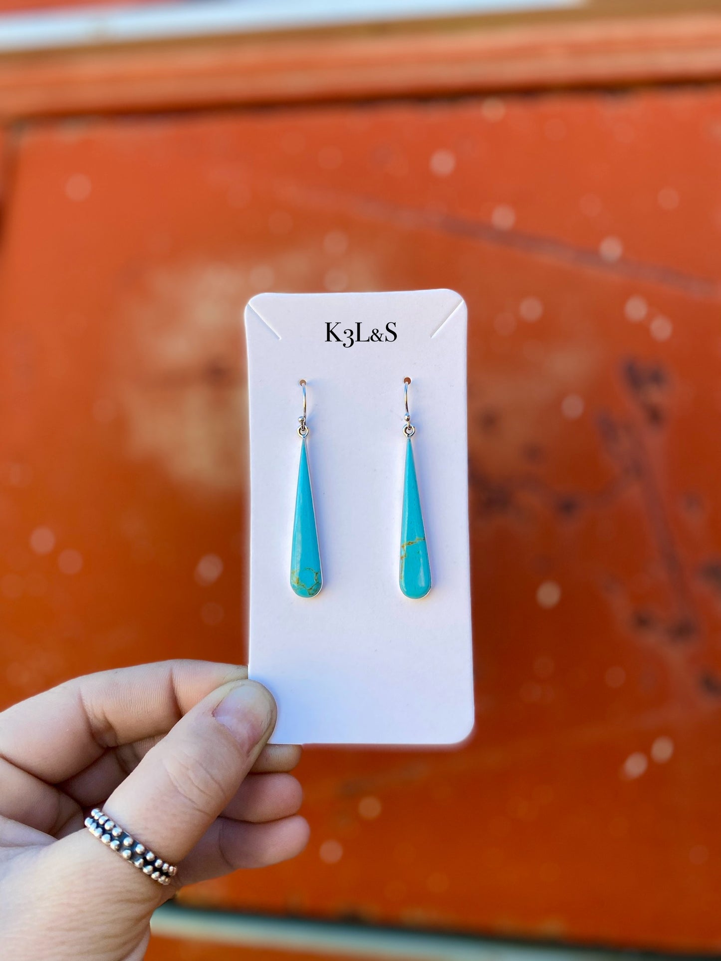 Turquoise Dangles image 0