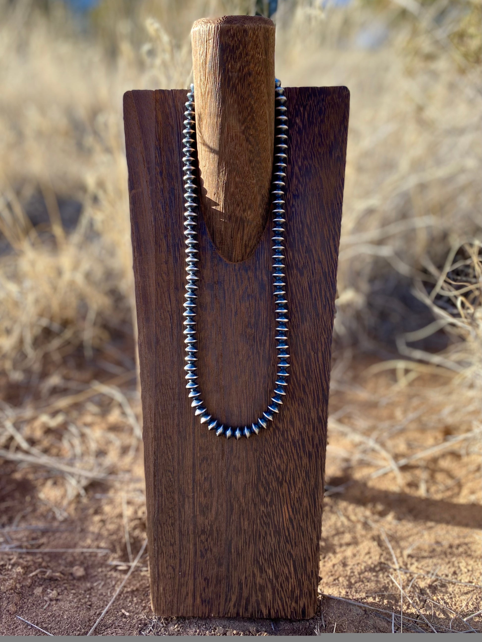 8mm Saucer Pearl Necklace image 0