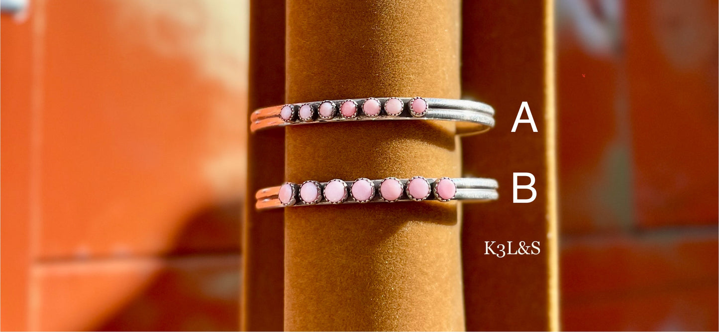 Tickle Me Pink Straight Bracelets image 1