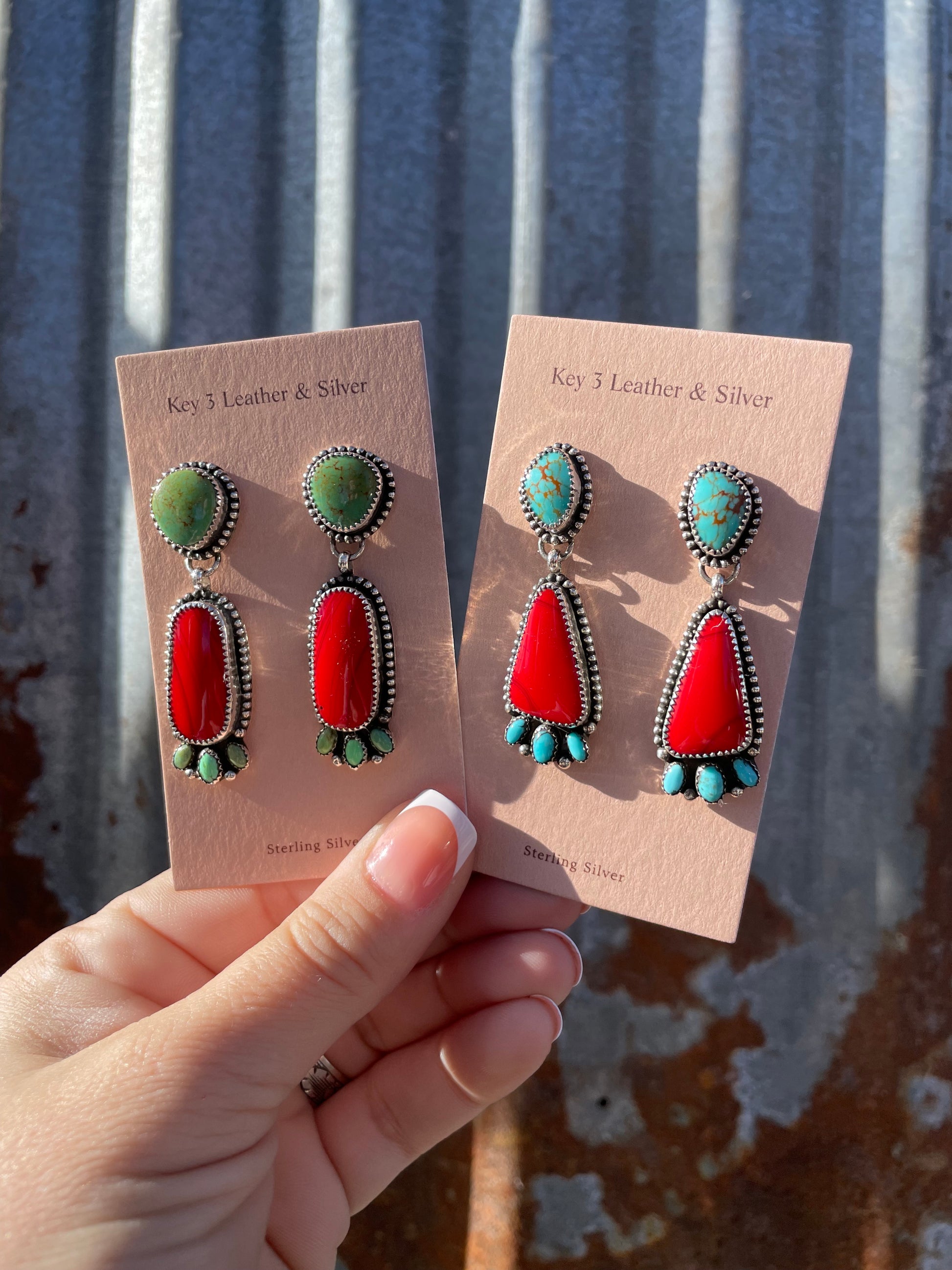 Merry Christmas Large Earrings image 0