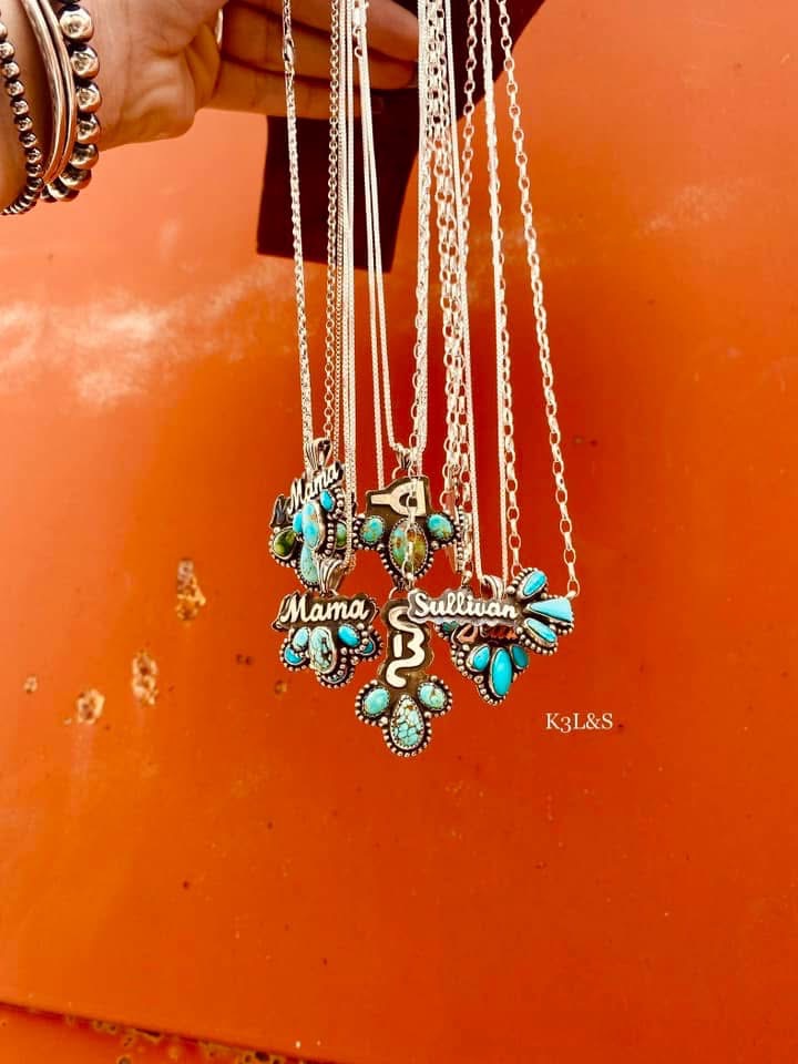 Pre-Order Up to 10 Letters Custom Name Pendant image 0