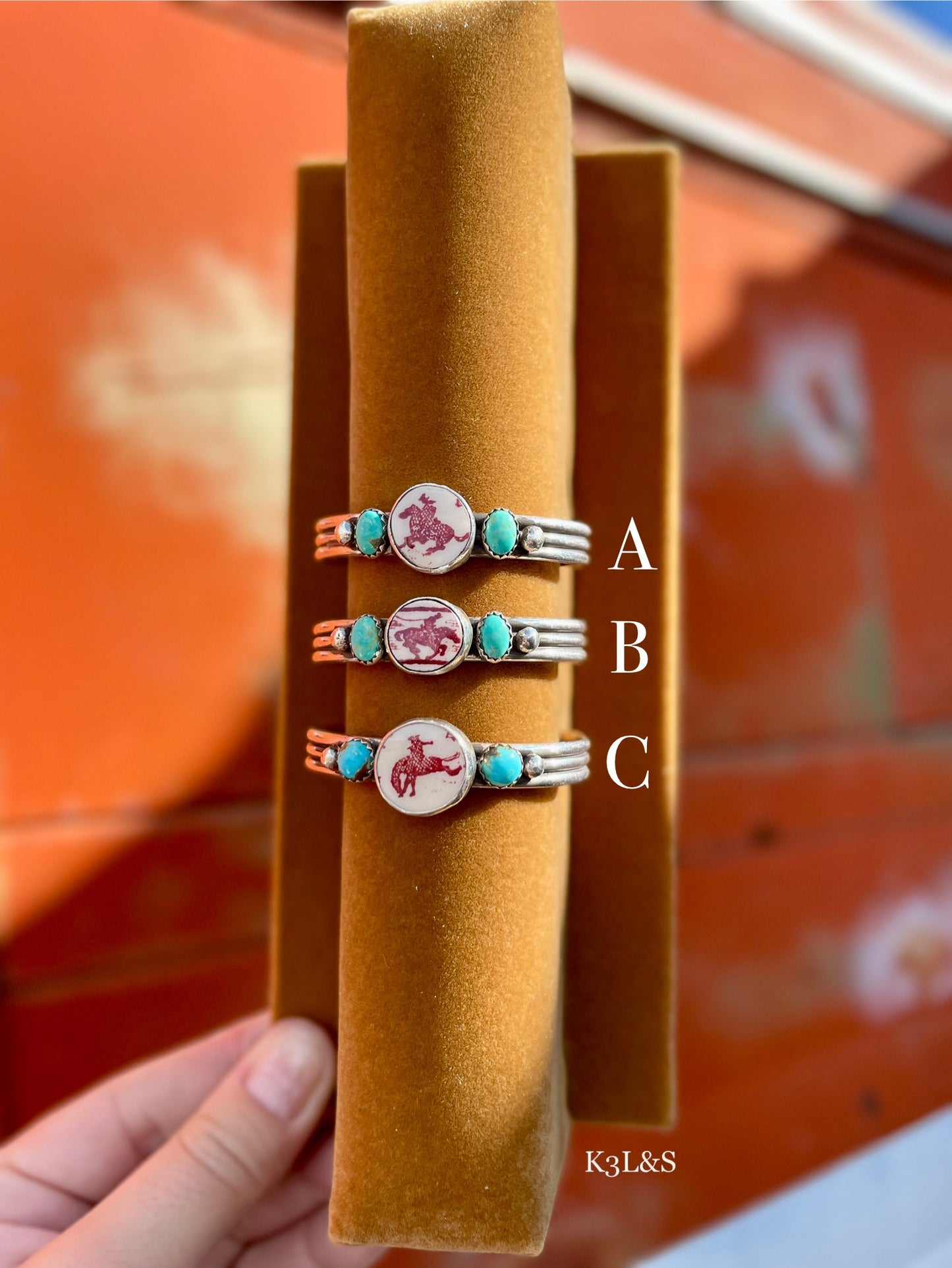 Buckin Horse Baby Bracelets image 1