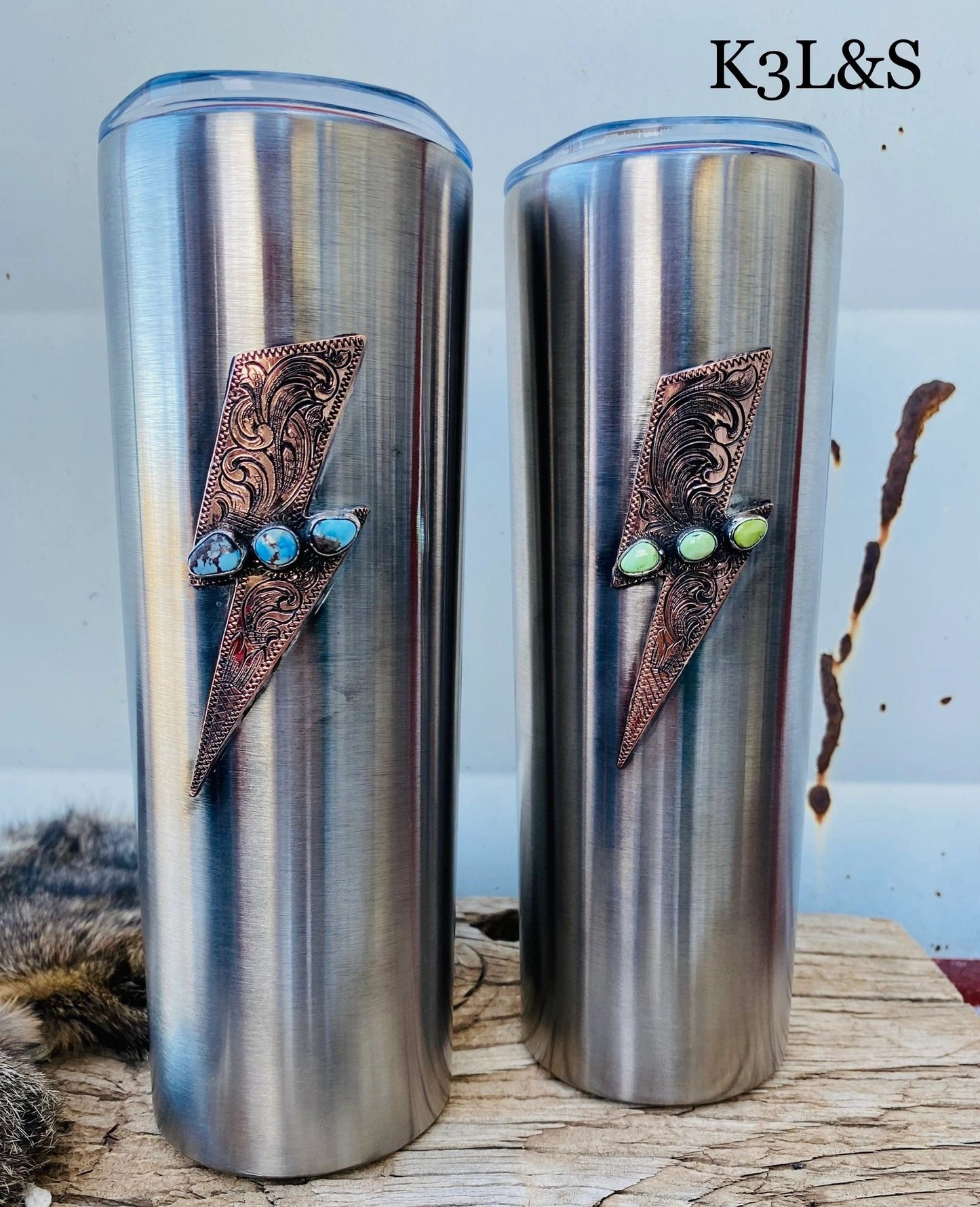 Green Lighting Bolt Cup image 1