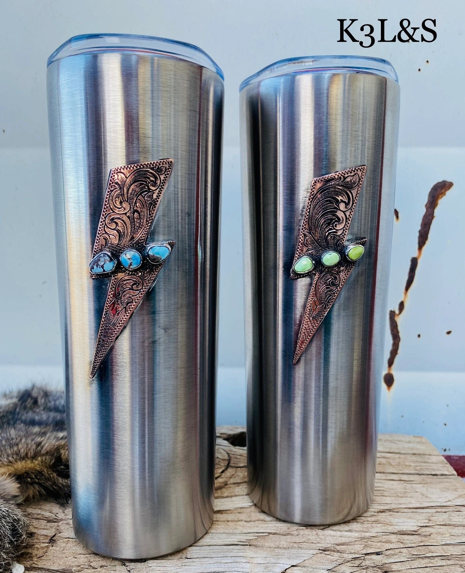 Green Lighting Bolt Cup image 1