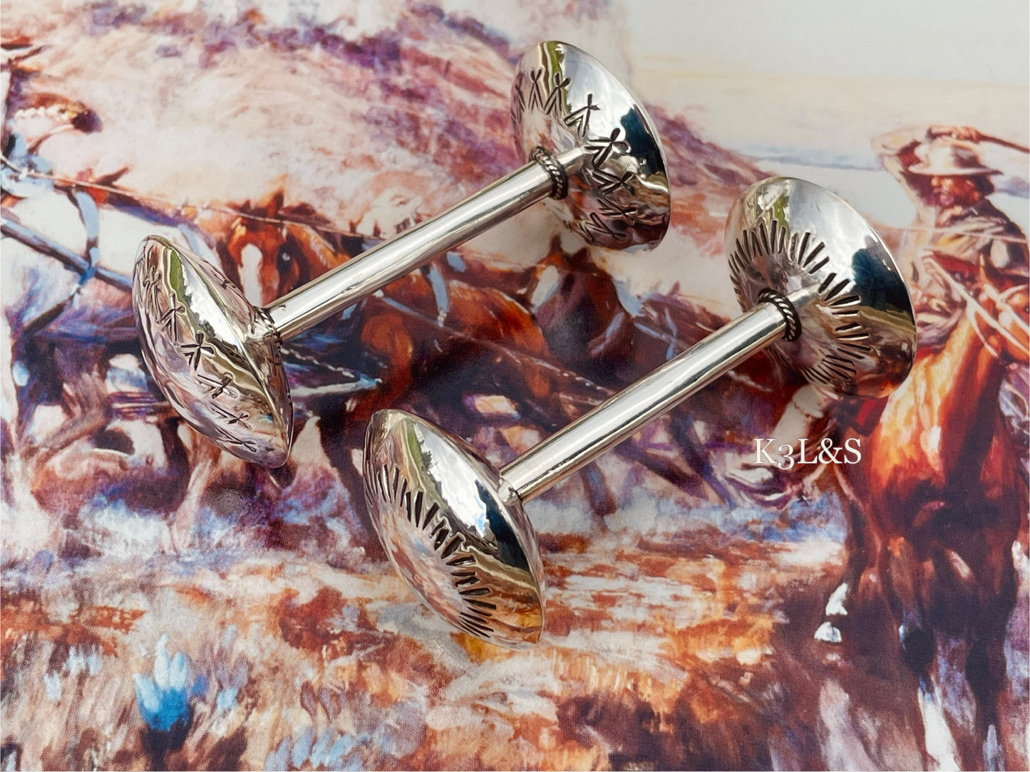 Silver Baby Rattles image 2