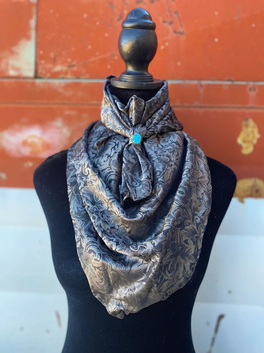 Smoke Floral Wild Rag image 0