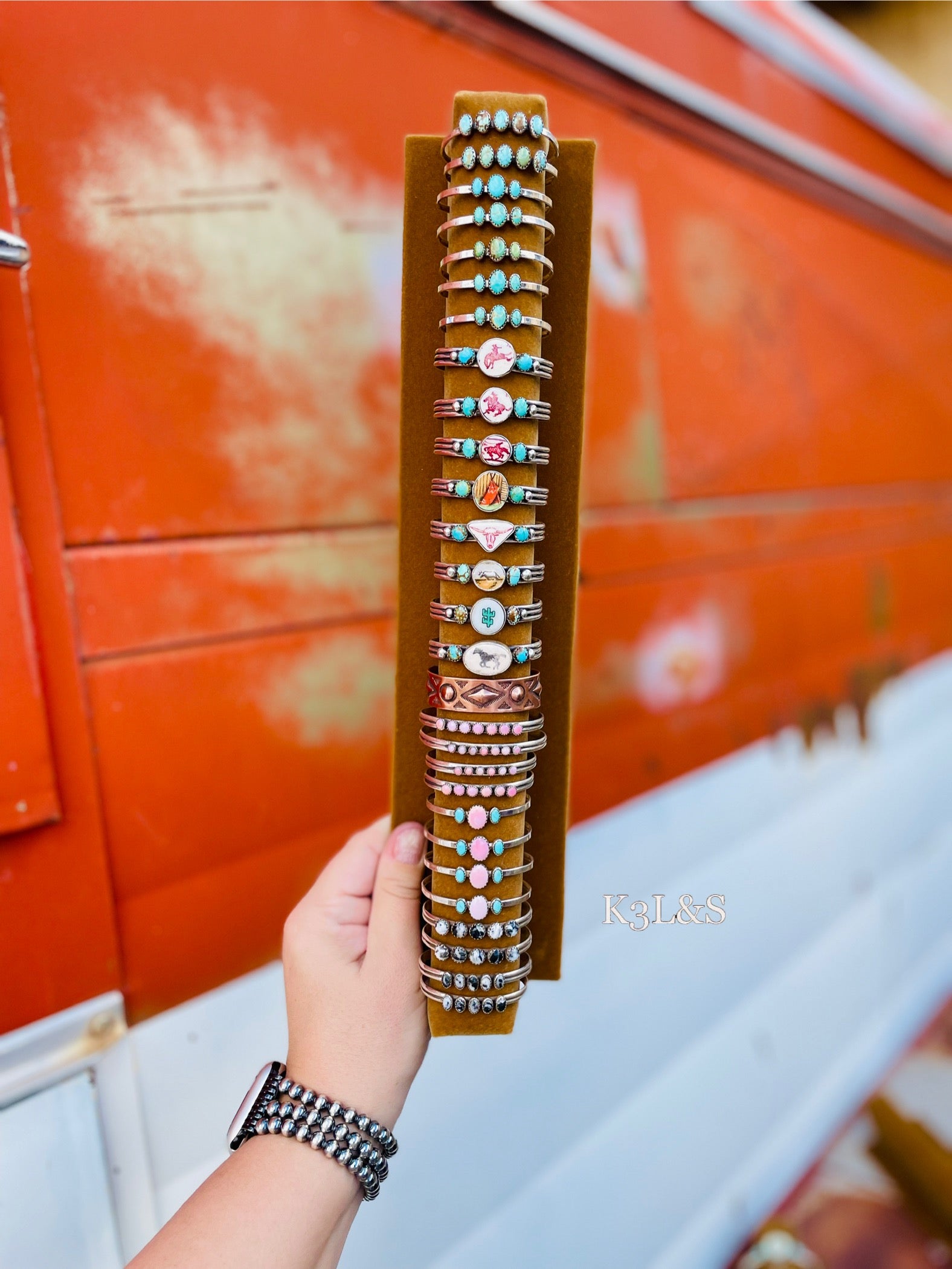 Tickle Me Pink Baby Bracelets image 1