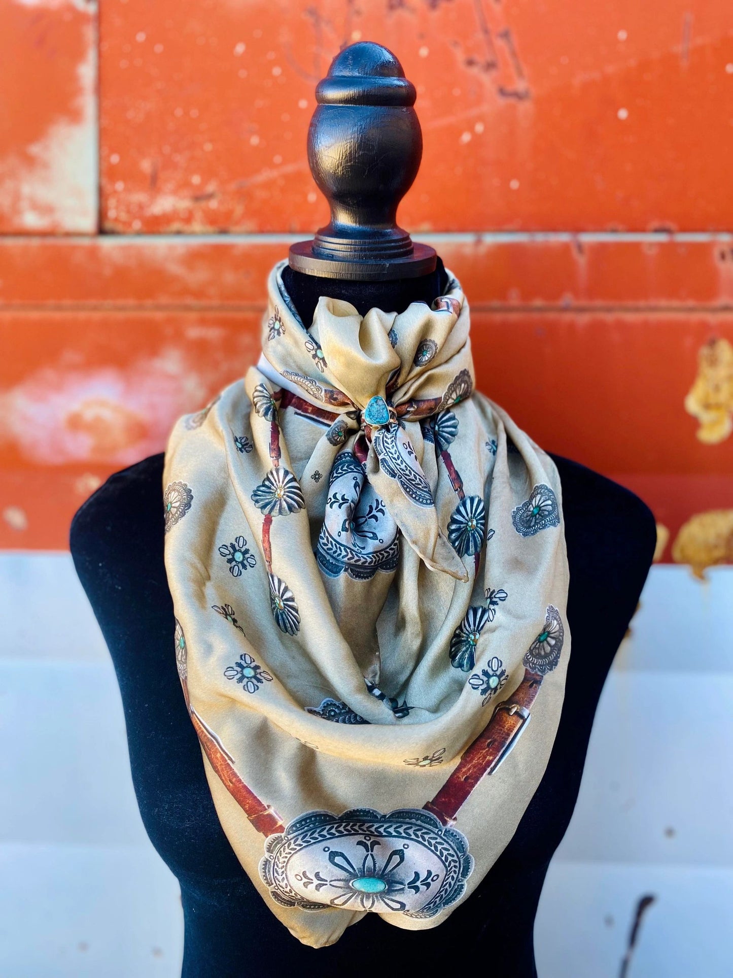 Cream Conchos Wild Rag image 0